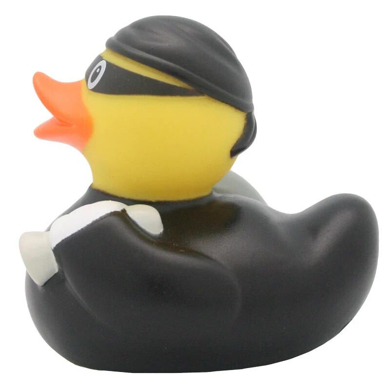 Dieb Einbrecher Ente Badeente Quietscheente Lilalu
