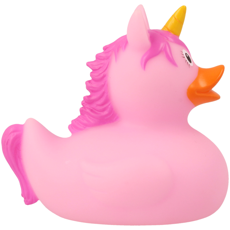 Einhorn Pink Ente Badeente Quietscheente Gummiente Lilalu