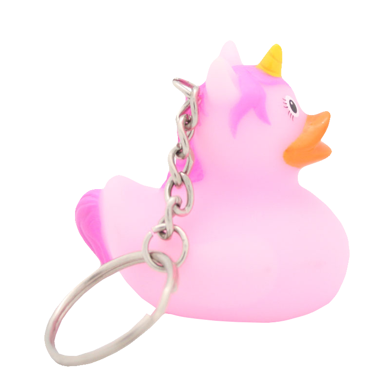 Schlüsselanhänger Mini Ente Einhorn Pink Lilalu