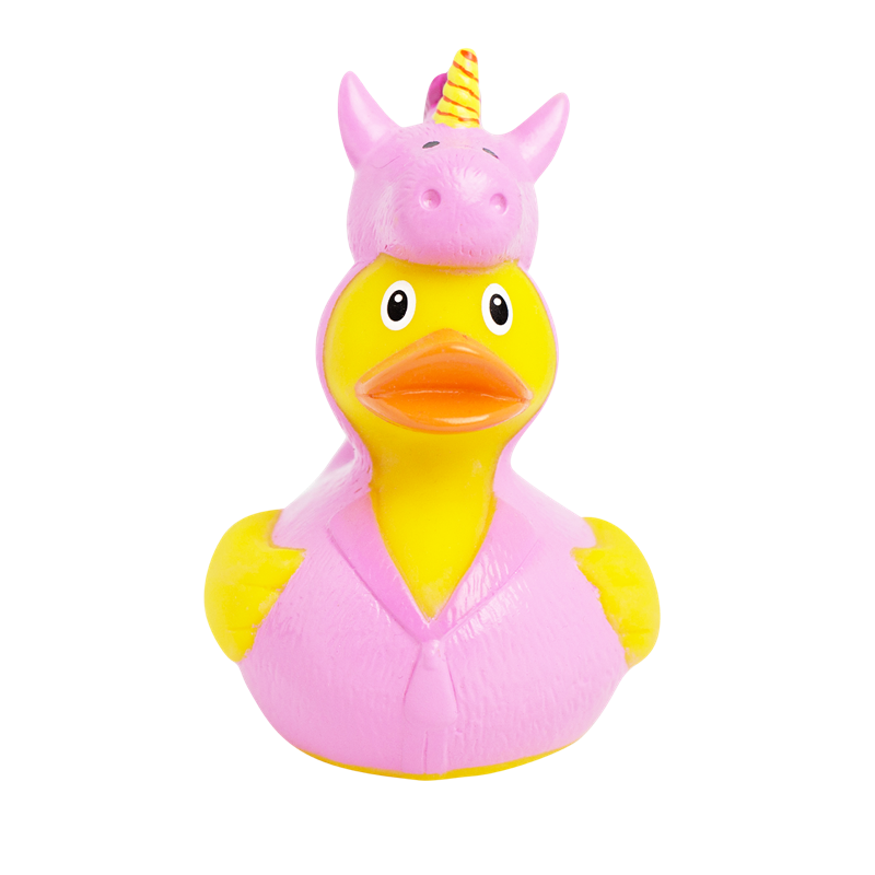 Einhorn Kostüm Ente Badeente Quietscheente Lilalu