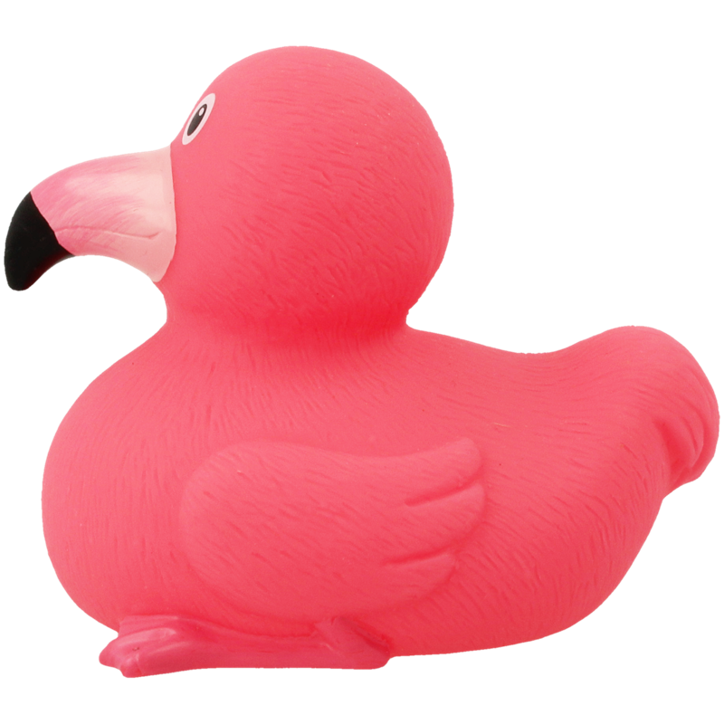 Flamingo Ente Pink Badeente Quietscheente Gummiente Lilalu