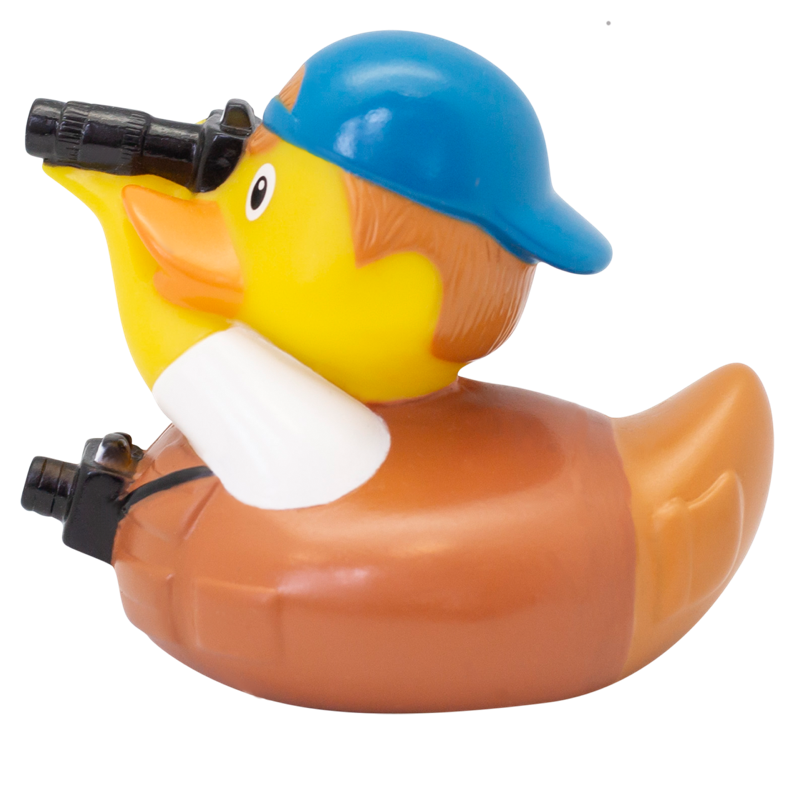 Fotograf Ente Badeente Quietscheente Gummiente Lilalu