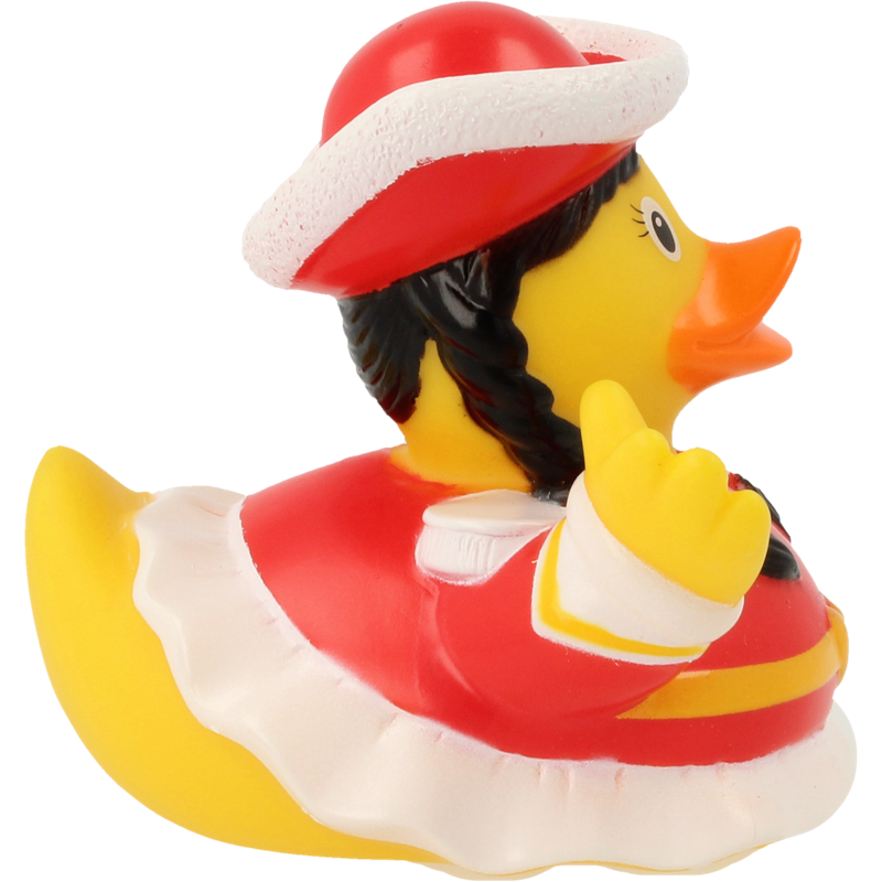 Tanz Funkenmariechen Ente Badeente Quietscheente Lilalu