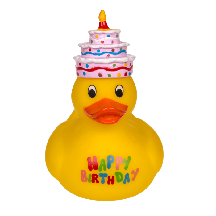Geburtstag Torte Badeente Quietscheente Out of the blue