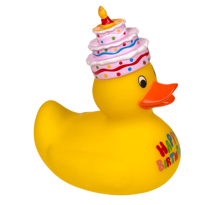 Geburtstag Torte Badeente Quietscheente Out of the blue
