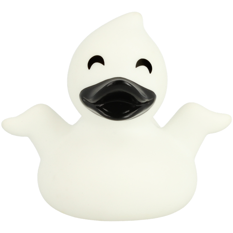 Geist Gespenst Ente Badeente Quietscheente Lilalu