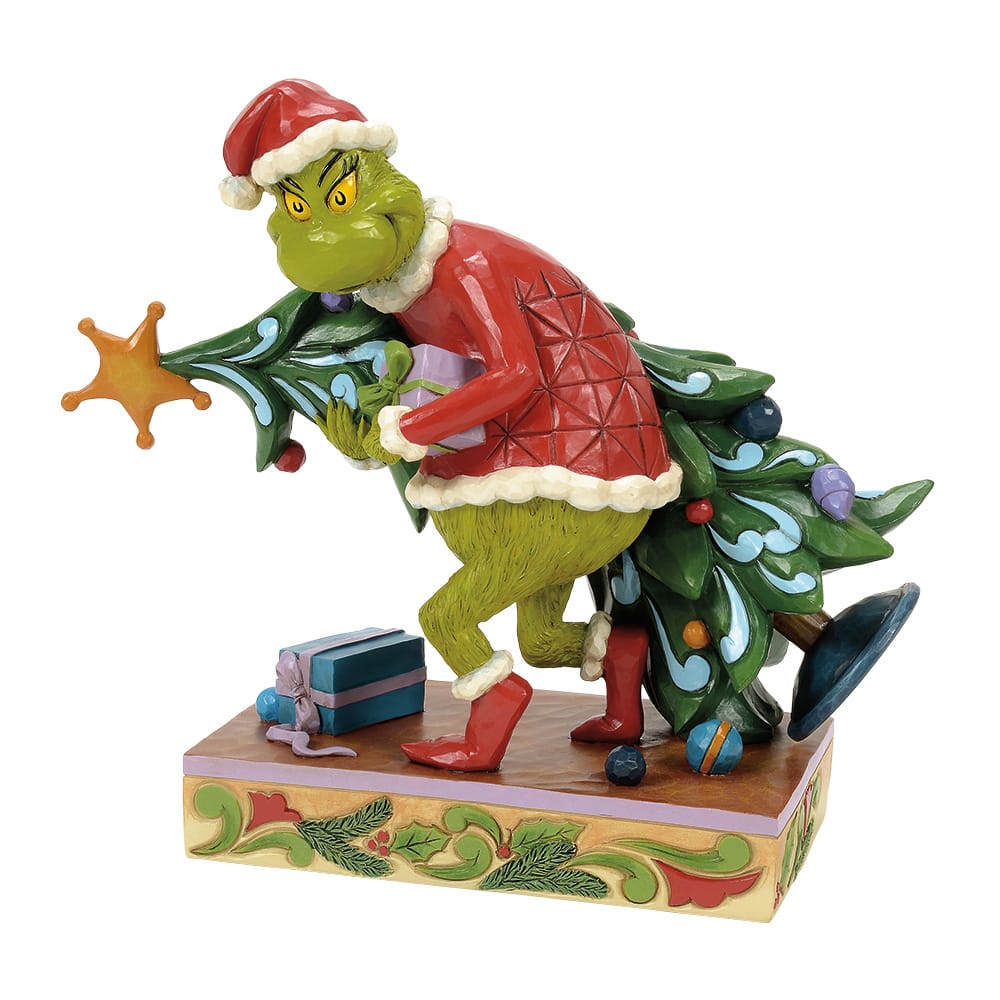 The Grinch Stealing A Tree Sammelfigur Jim Shore 6017064 Enesco – Entengalerie
