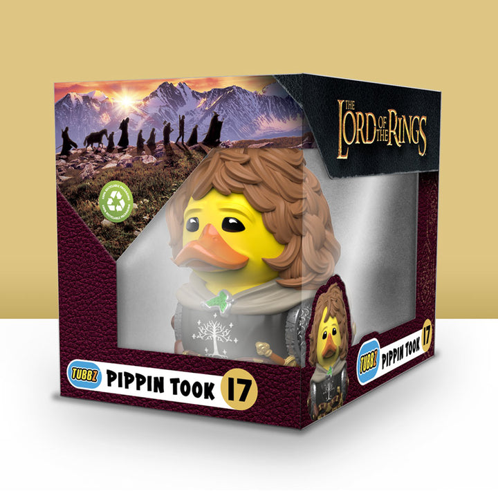 Herr der Ringe Pippin Took Hobbit Badeente Sammlerfigur TUBBZ