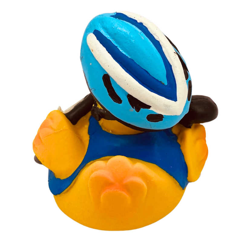 Fahrrad Radl Duck Quietscheente Badeente Naturkautschuk Lanco