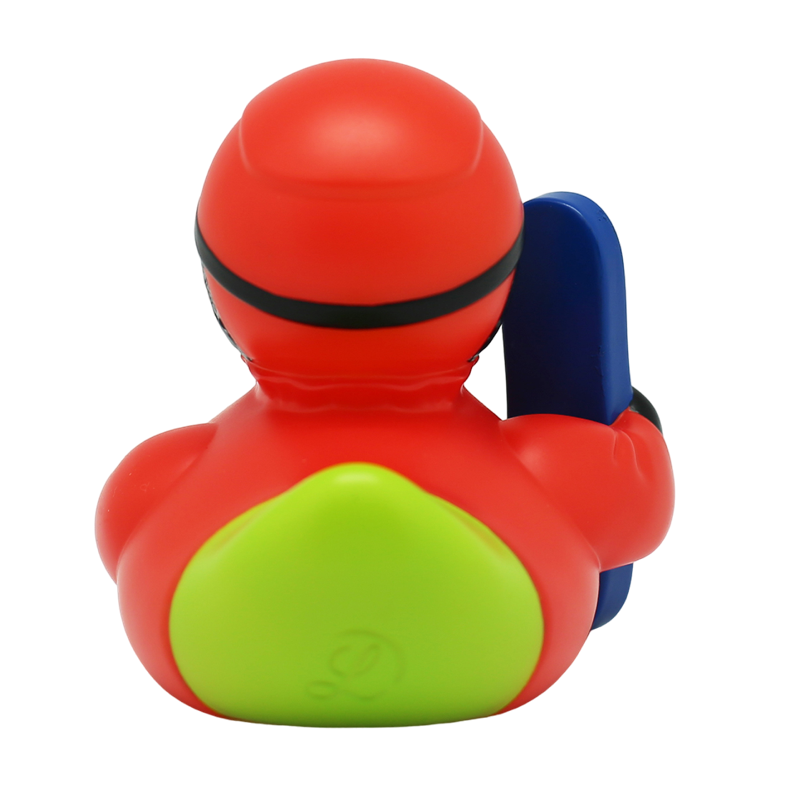 Snowboard Wintersport Ente Badeente Quietscheente Gummiente Lilalu
