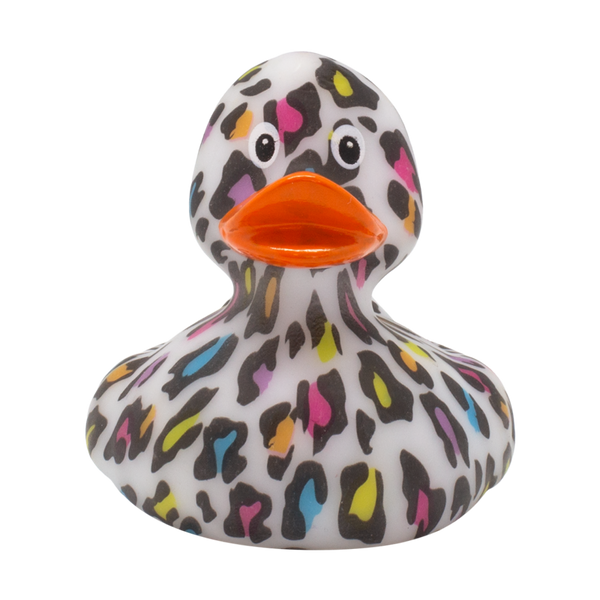Duckshop Badeente Mit Farbwechsel – Lila Quietscheente 5,5 Cm, Nicht Schwimmfähig, Ideal Als Geschenk Vinyl Ente Latexfrei