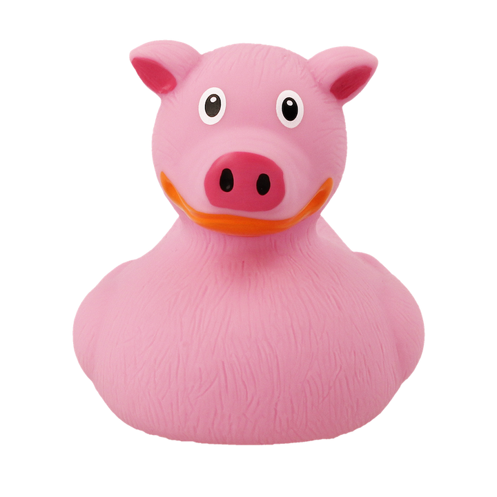 Schweinchen Ente Badeente Quietscheente Gummiente Lilalu