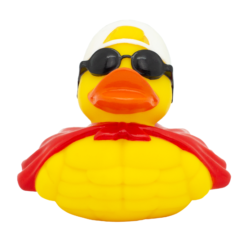 Super Ente Badeente Quietscheente Gummiente Lilalu – Entengalerie