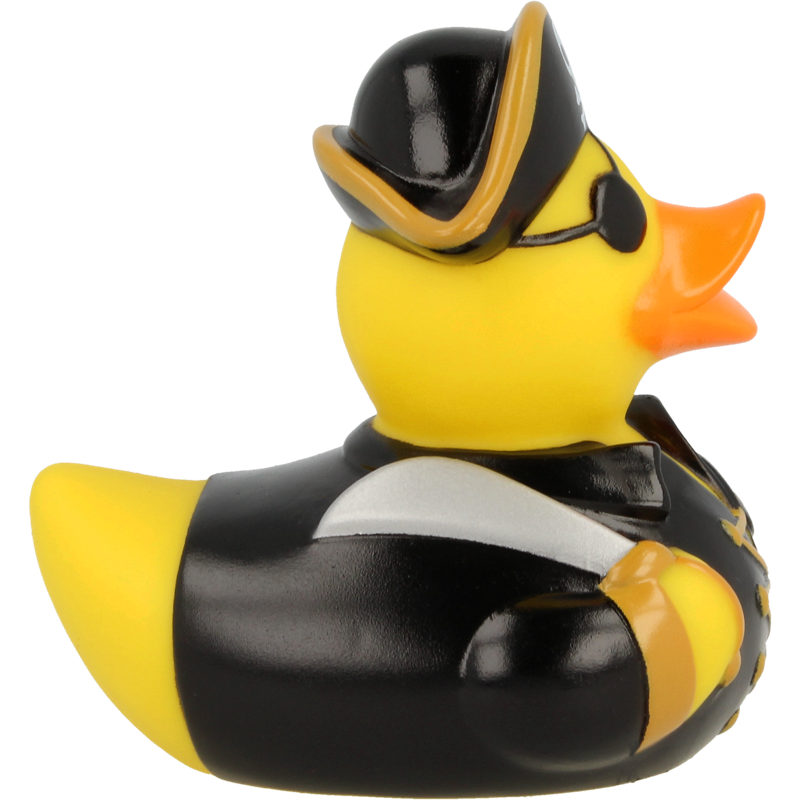 Pirat Totenkopf Ente Badeente Quietscheente Gummiente Lilalu