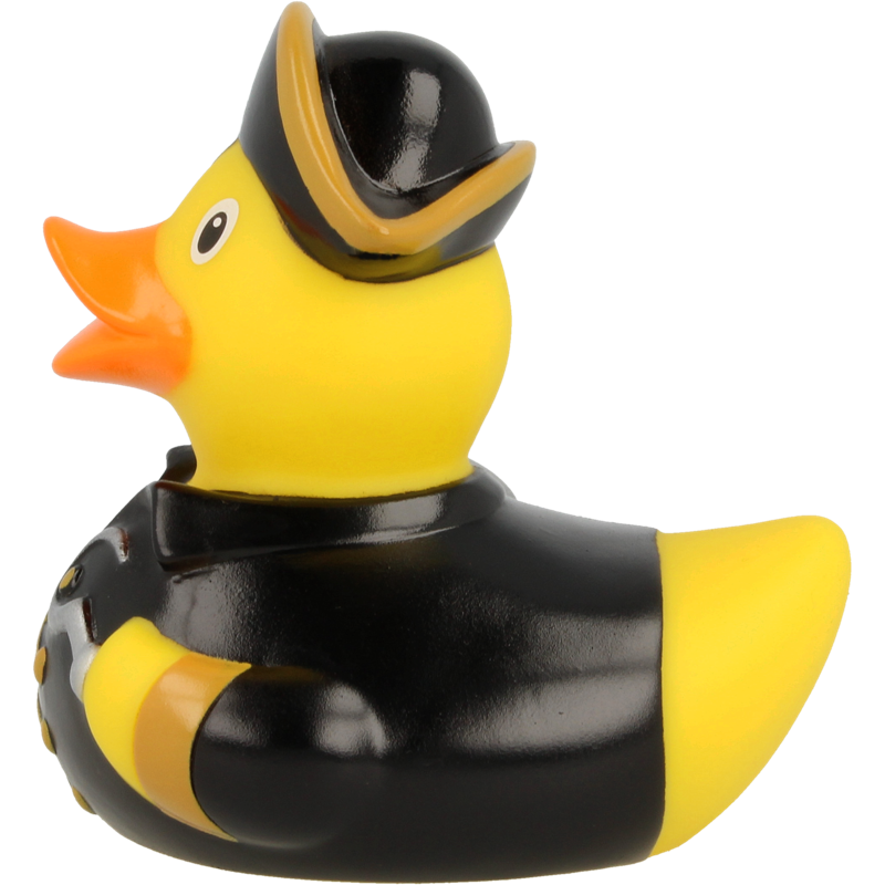 Pirat Totenkopf Ente Badeente Quietscheente Gummiente Lilalu