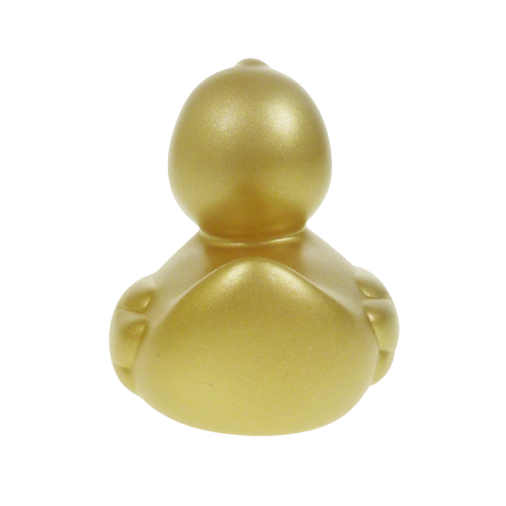 Mini Goldene Farbe Ente Badeente Quietscheente Gummiente Factotum