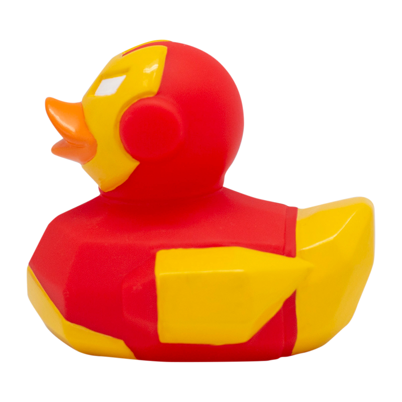 Red Star Ente Badeente Quietscheente Gummiente Lilalu