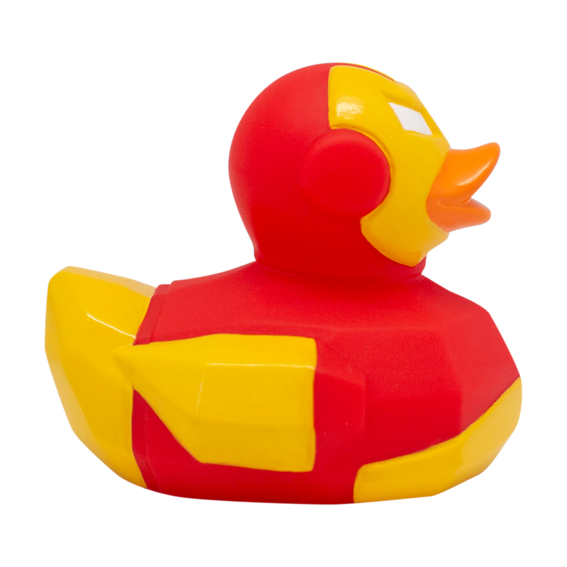 Red Star Ente Badeente Quietscheente Gummiente Lilalu
