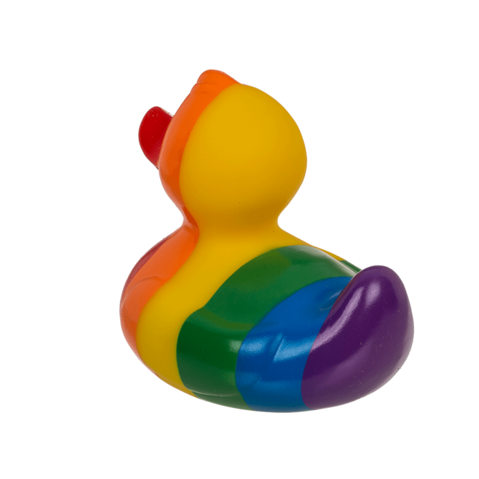 Regenbogen Pride Badeente Quietscheente Out of the blue