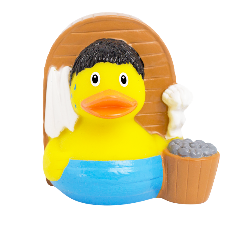 Sauna Bad Ente Badeente Quietscheente Lilalu