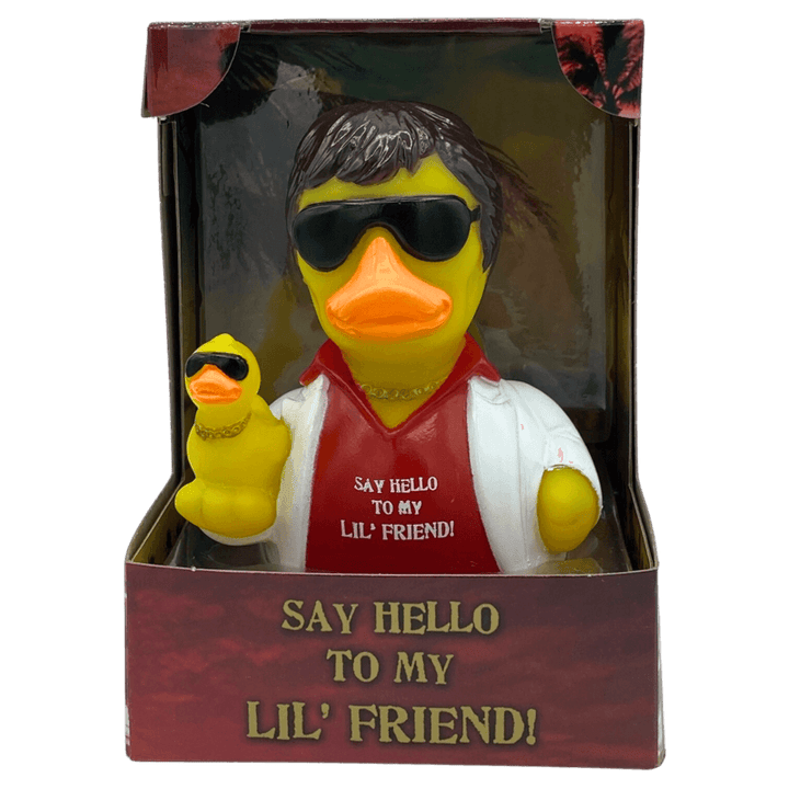 Say Hello To My Lil Friend Gangster Ente Badeente CelebriDucks