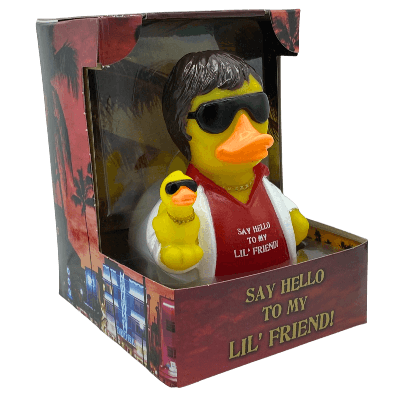 Say Hello To My Lil Friend Gangster Ente Badeente CelebriDucks