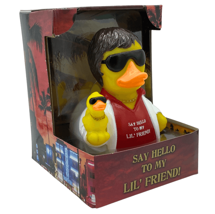 Say Hello To My Lil Friend Gangster Ente Badeente CelebriDucks