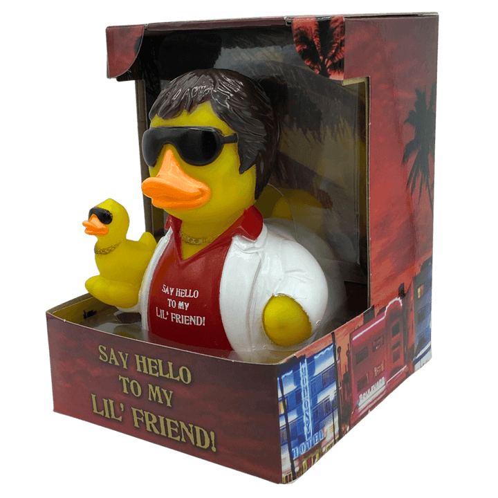 Say Hello To My Lil Friend Gangster Ente Badeente CelebriDucks