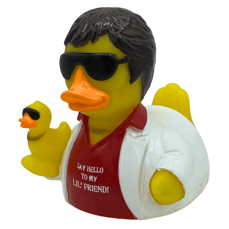 Say Hello To My Lil Friend Gangster Ente Badeente CelebriDucks