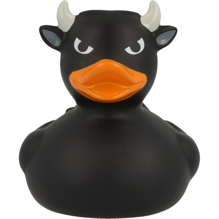 Bulle Stier Ente Badeente Quietscheente Gummiente Lilalu