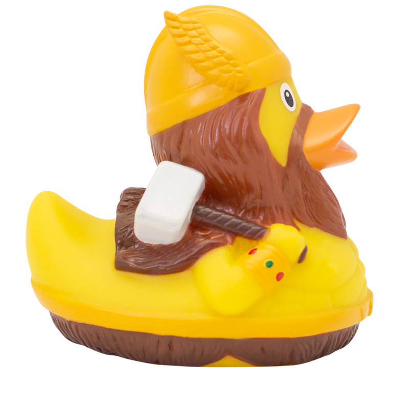 Thor Ente Badeente Quietscheente Gummiente Lilalu
