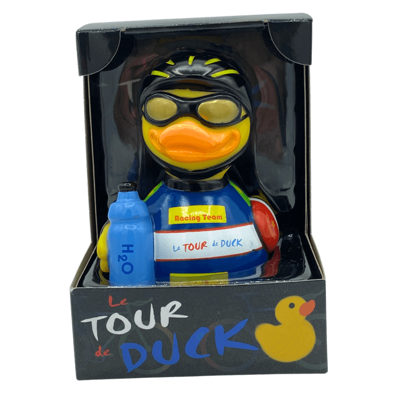 Tour de Duck Fahrrad Ente Badeente Quietscheente CelebriDucks