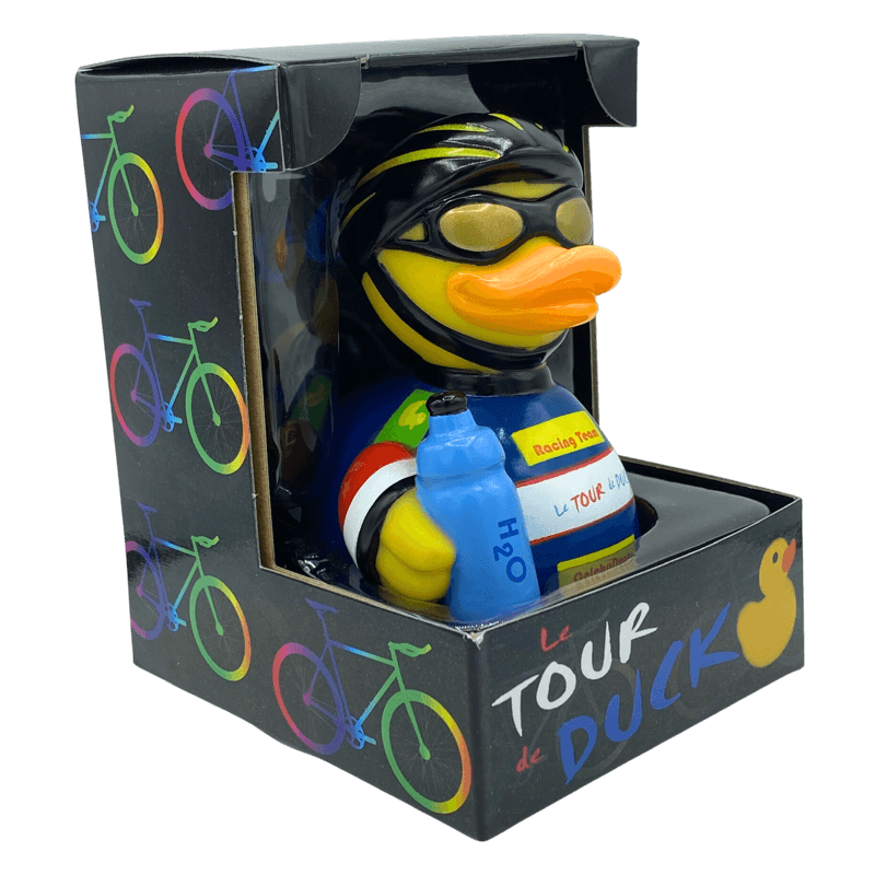 Tour de Duck Fahrrad Ente Badeente Quietscheente CelebriDucks