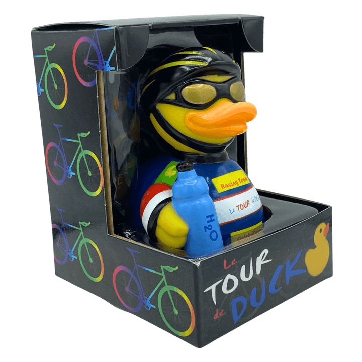 Tour de Duck Fahrrad Ente Badeente Quietscheente CelebriDucks