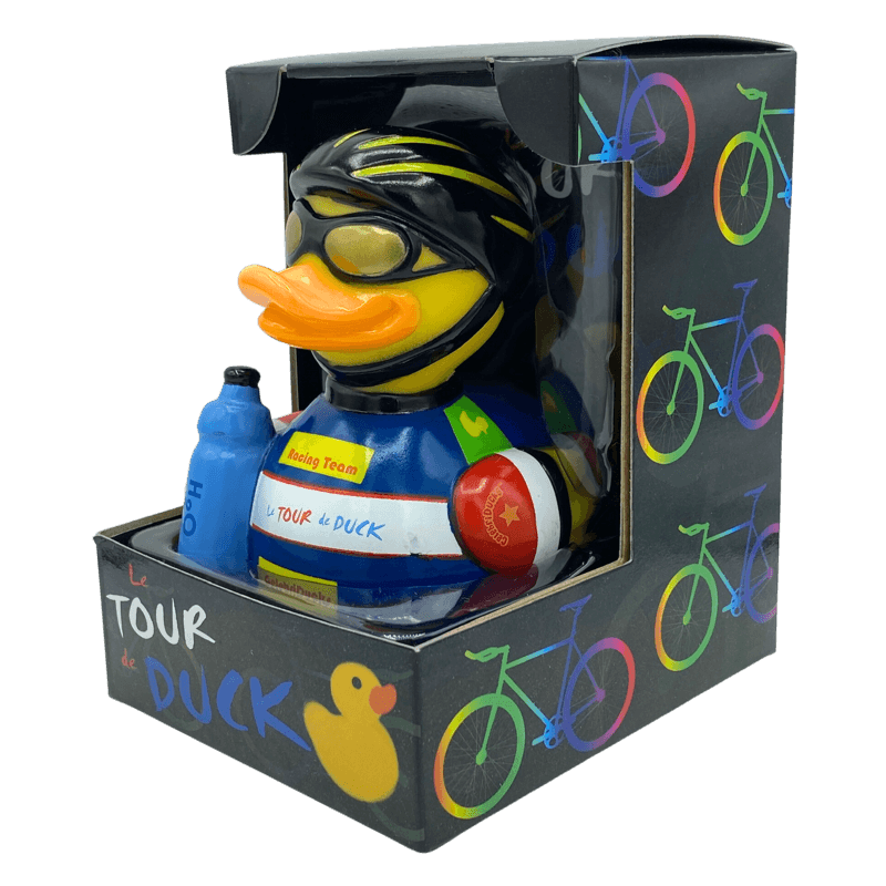 Tour de Duck Fahrrad Ente Badeente Quietscheente CelebriDucks