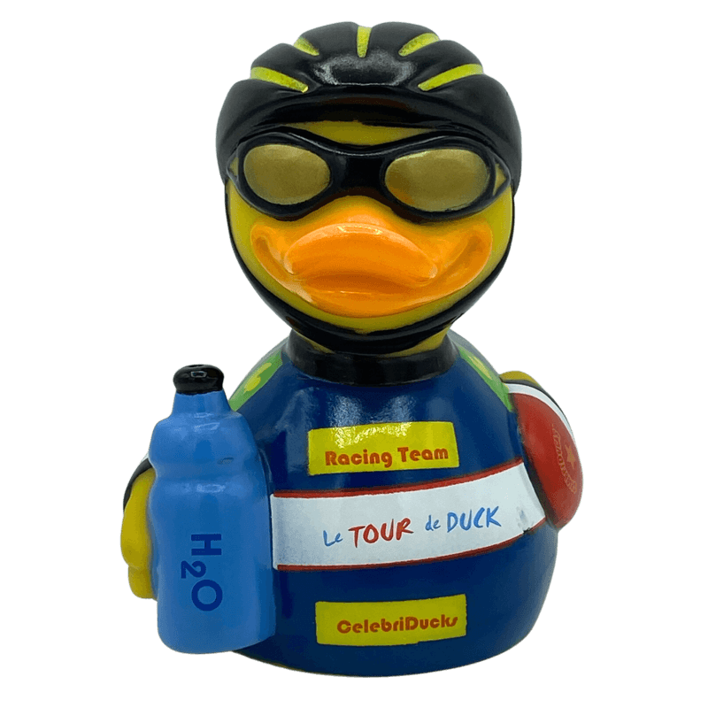 Tour de Duck Fahrrad Ente Badeente Quietscheente CelebriDucks