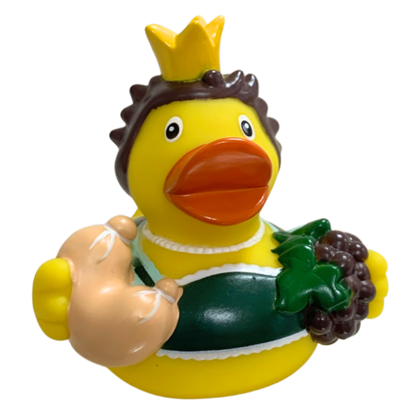 Weinkönigin Stadt Ente Badeente Quietscheente Schnabels