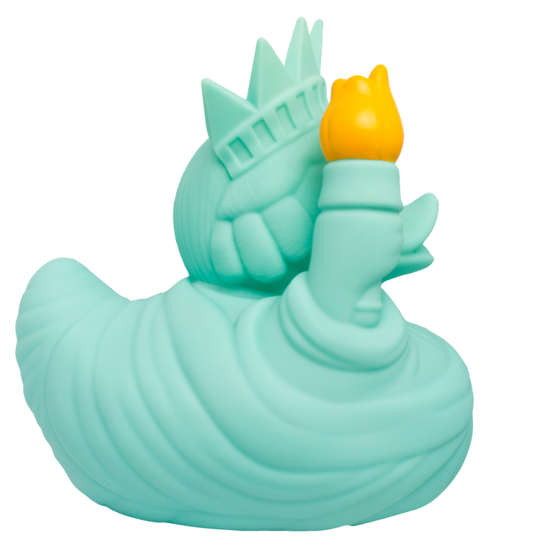 XXL Freedom Freiheitsstatue Ente Badeente Quietscheente Lilalu
