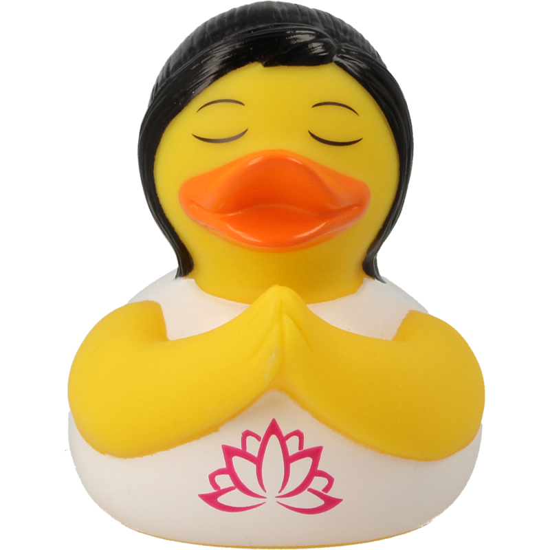 Yoga Meditation Ente Badeente Quietscheente Gummiente Lilalu