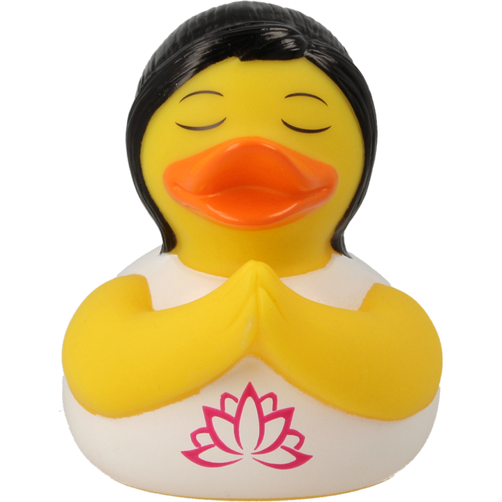 Yoga Meditation Ente Badeente Quietscheente Gummiente Lilalu