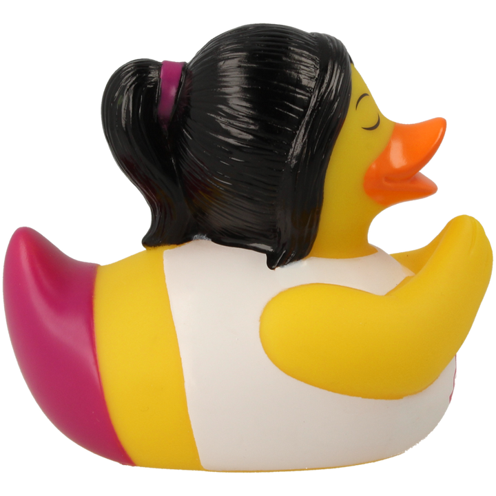 Yoga Meditation Ente Badeente Quietscheente Gummiente Lilalu
