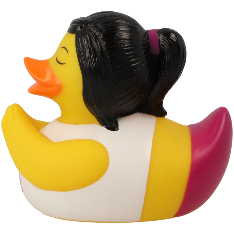 Yoga Meditation Ente Badeente Quietscheente Gummiente Lilalu