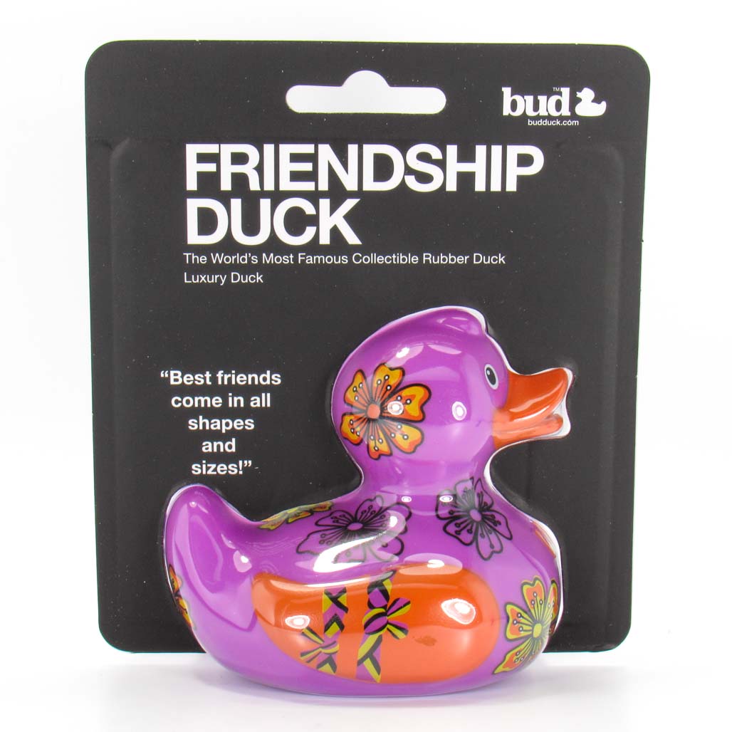Friendship BUD Duck Badeente Quietscheente