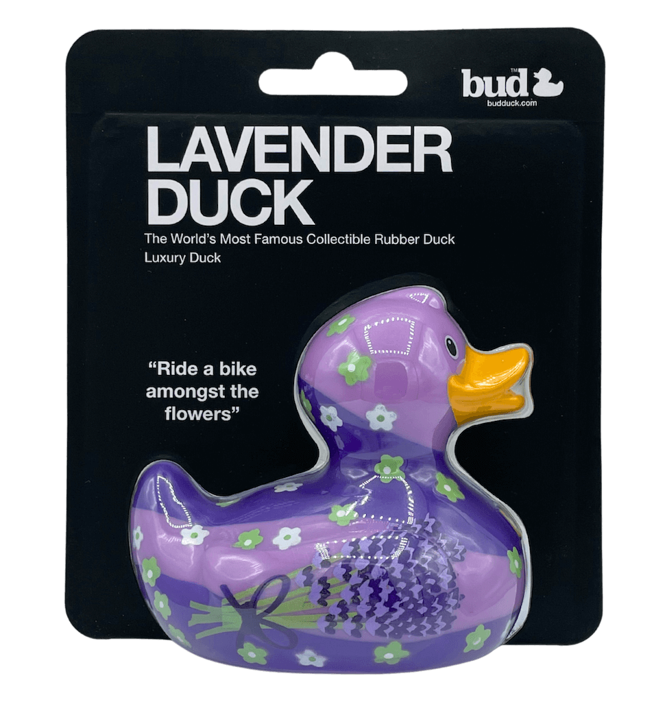 Luxury Lavender Lavendel BUD Duck Badeente Quietscheente