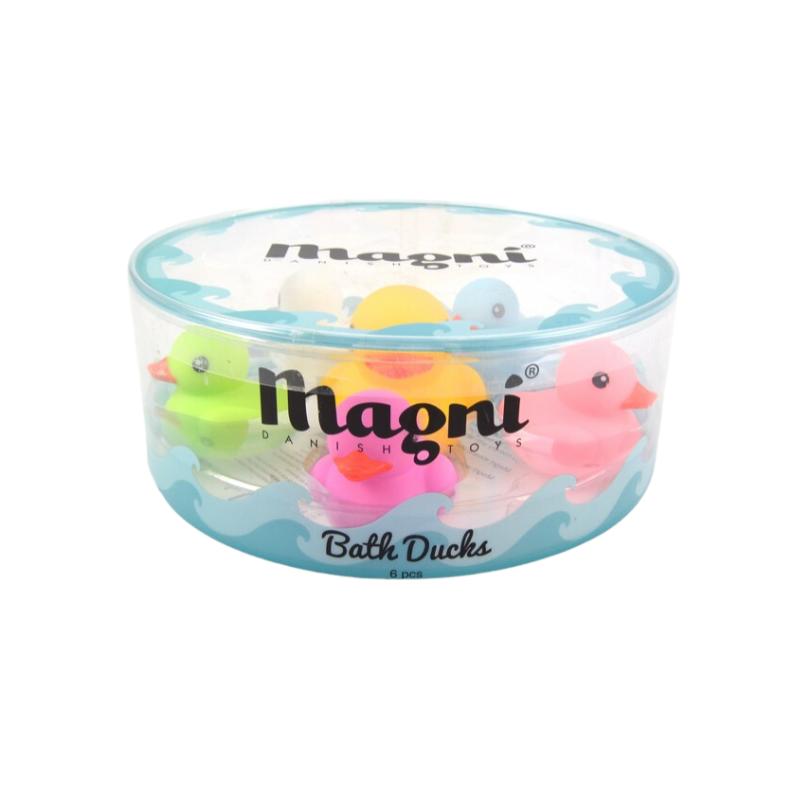 Marke Magni Danish Toys Badeenten Familie