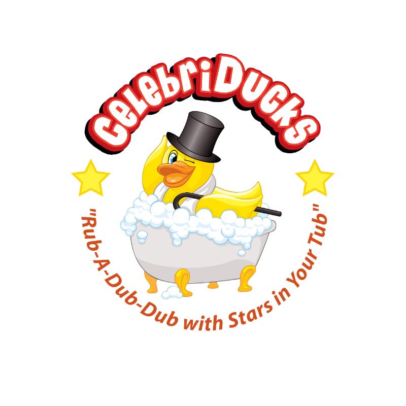 Marke Logo Celebriducks Badeenten