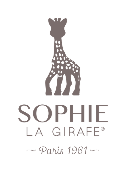 Logo Baby Spielzeug Marke Sophie la girafe