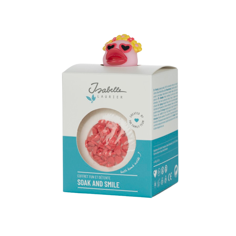 Isabelle Laurier Geschenkset Badebombe Badeente
