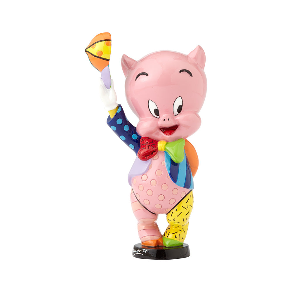 Warner Bros. Porky Pig With Baseball Cap Looney Tunes Figur Britto 4058186 Enesco