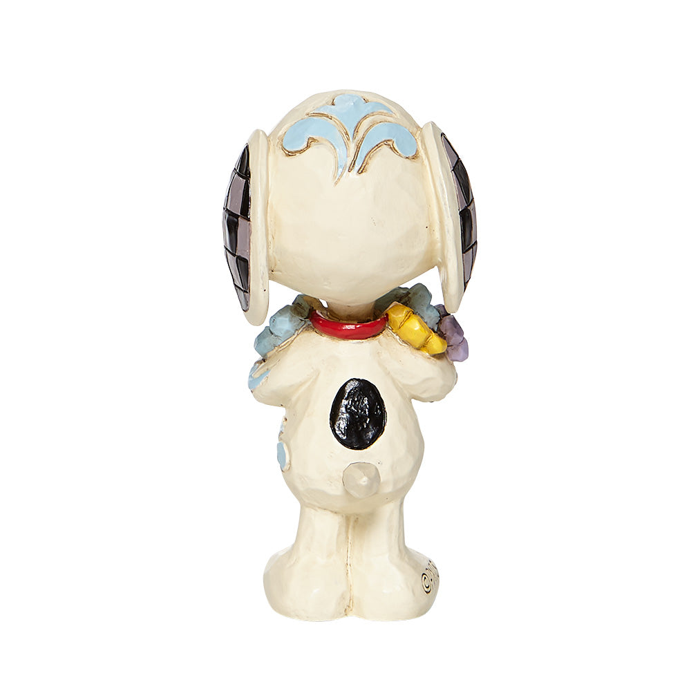 Snoopy Peanuts With Flowers Mini Sammelfigur Jim Shore 6007962 Enesco